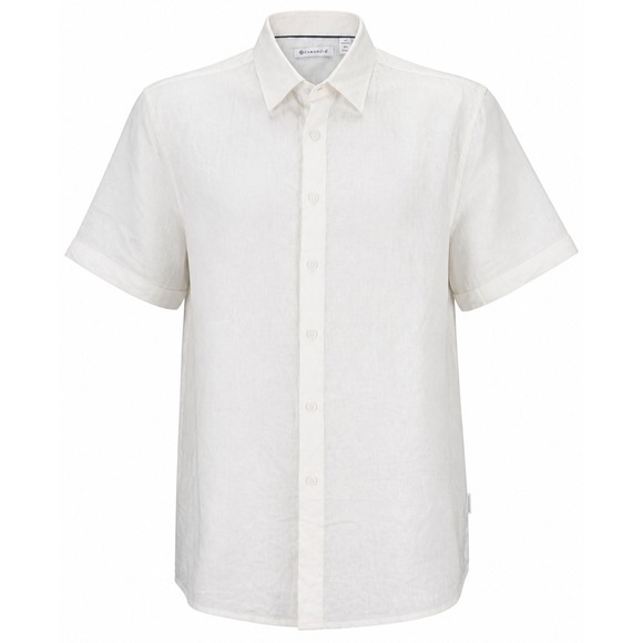 Cubavera Other - Cubavera Linen Shirt Men XL White Short Sleeve Button Front NWT